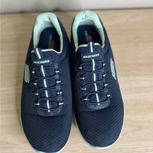 Skechers Blue Sneakers Lightweight Athletic Design